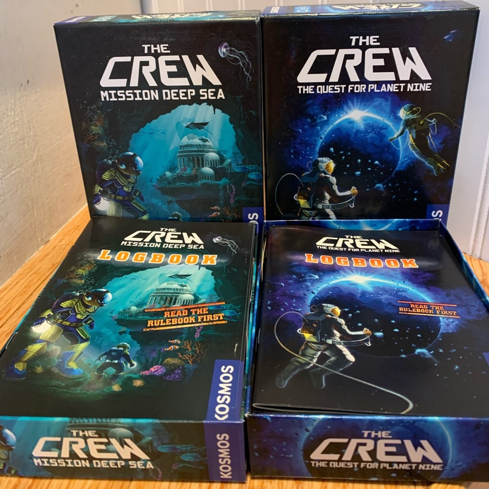 The Crew (Quest for Planet Nine) and The Crew (Mission Deep Sea)